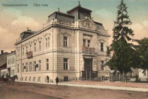 Turócszentmárton, Tátra bank; Moskóczi Ferenczné kiadása