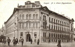 Szeged, Állami főgimnázium