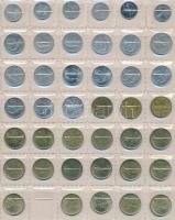 Olaszország ~250db-os fémpénz gyűjtemény éremtartó albumban T:vegyes
Italy ~250pcs of differenc coin...