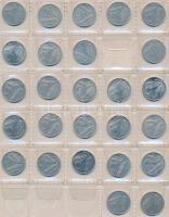 Olaszország ~250db-os fémpénz gyűjtemény éremtartó albumban T:vegyes
Italy ~250pcs of differenc coin...