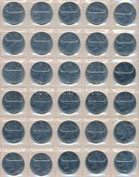 Olaszország ~250db-os fémpénz gyűjtemény éremtartó albumban T:vegyes
Italy ~250pcs of differenc coin...