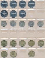 Olaszország ~250db-os fémpénz gyűjtemény éremtartó albumban T:vegyes
Italy ~250pcs of differenc coin...