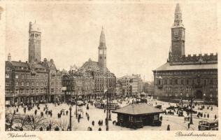 25 db RÉGI dán városképes lap; sok Koppenhága / 25 old Danish town-view postcards; many Copenhagen