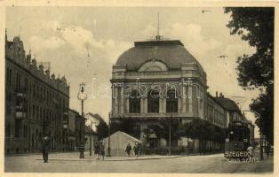 Szeged, Kass szálló, villamos