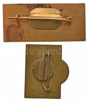 1968. "100 éves a Láng Gépgyár" Br jelvény + 1979. "Agromasexpo - Nemzetközi mezőgazd...