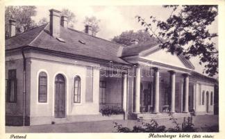 Pettend, Haltenberger kúria (fa)