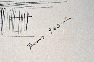 Bonos jelzéssel: Édes dallamok. Tus, papír, 21×30 cm