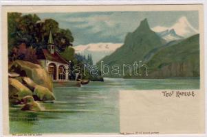 Tells Kapelle C Litho Gegen Licht