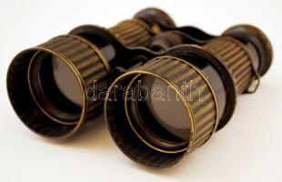 cca 1900 J. Neuhofer Optiker Kohlmarkt, színházi látcső jó állapotban ép lencsékkel, kopott /Vintage theater binoculars
