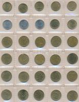 Finnország ~148db-os fémpénz tétel albumban T:vegyes
Finland ~148pcs of coins in collectors album C:...