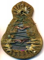 Dánia DN Zománcozott nemzeti címeres felvarró T:2
Denmark ND Enamelled patch with national coat of a...