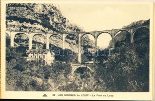 Gorges du Loup - postcard booklet with 10 cards