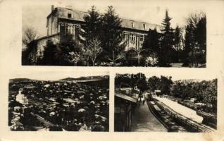 Budapest, Úttörő vasútállomások - 7 db vegyes képeslap / 7 mixed postcards