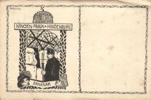 Nincsen párja a Hindenburg bakának / Hungarian military propaganda s: Podhorszky (EB)