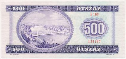 1975. 500Ft papírráncos T:I