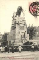 Zaragoza, Spanish-French exhibition, monument