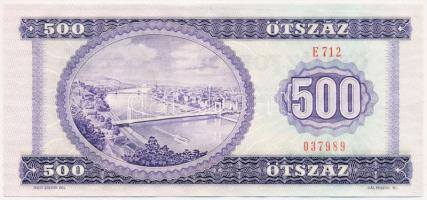 1980. 500Ft papírráncos T:I
