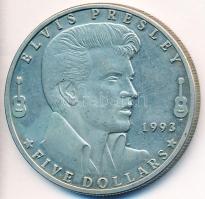Marshall-szigetek 1993. 5$ "Elvis Presley" T:2 Marshall-Islands 1993. 5 Dollars "Elvis Presley" C:XF