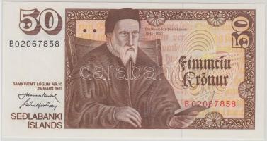 Izland 1961. 50K T:I Iceland 1961. 50 Korun C:UNC