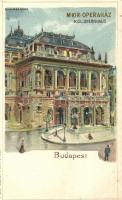 Budapest VI. Operaház litho s: Rosenberger (EK)