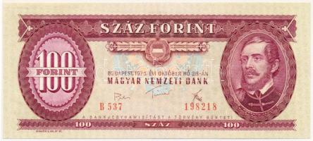 1975. 100Ft papírráncos T:I