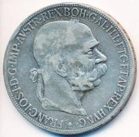 Ausztria 1907. 5K Ag T:2-,3 
Austria 1907. 5 Corona Ag C:VF,F