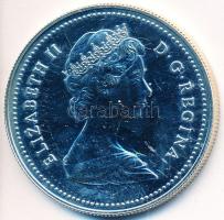 Kanada 1980. 1$ Ag "Arktisz területek-Jegesmedve" T:BU felületi karc 
Canada 1980. 1 Dolla...