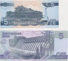 Észak-Korea 1998-2002. 5W (2x) T:I
North Korea 1998-2002. 5 Won (2x) C:UNC