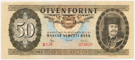 1965. 50Ft papírráncos T:I