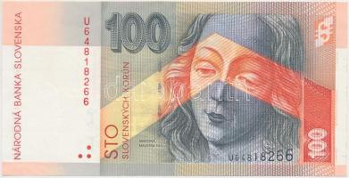 Szlovákia 1994. 100K T:I,I- kis hajlás Slovakia 1994. 100 Korun C:aUNC small curve