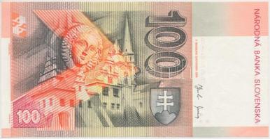 Szlovákia 1994. 100K T:I,I- kis hajlás
Slovakia 1994. 100 Korun C:aUNC small curve