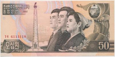 Észak-Korea 1992. 50W T:I North Korea 1992. 50 Won C:UNC