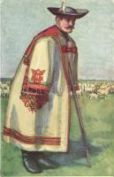 Hortobágy, juhász s: Undi S. Mariska