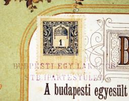 1911 Bp., A budapesti egyesült lakatos-, puskaműves-, reszelővágó-, késes-, lánckovács-, sarkantyús-...
