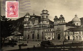 Bogotá, Catedral y Capilla del Rosario / Cathedral, automobile, Fot. Gomez