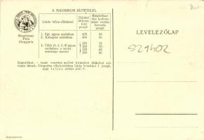 Pécs, Egyetemi Szent Mór kollégium, hátoldalon Maurinum díjtételei (b)