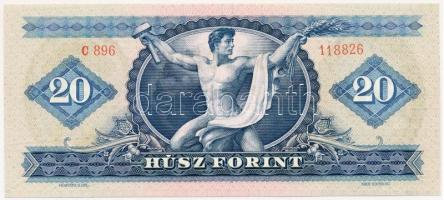 1969. 20Ft papírráncos T:I