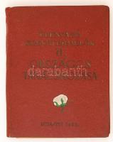 1952 Bp., Élenjáró Gyapottermelők II. Országos Tanácskozása, régi jegyzetfüzet ceruzával, az első néhány lapon feljegyzésekkel