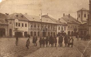 Abrudbánya, Piac tér, gyógyszertár / square, pharmacy (EM)