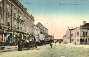 Versec, Városház tér, Lövenstein József üzlete / square, shop (Rb)