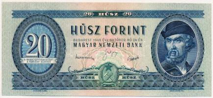 1949. 20Ft papírráncos T:I