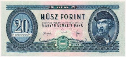 1965. 20Ft papírráncos T:I