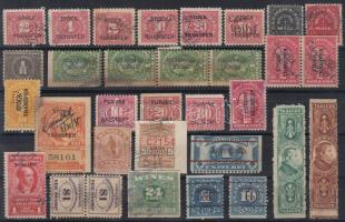 USA 32 db bélyeg, közte 2 Tabacos