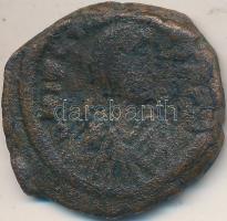 Bizánci Birodalom / Konstantinápoly 518-527. 1/2 Follis Br "I. Justinus" "DN IVSTINVS...