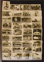 366 darabos gyufacímke-gyűjtemény: az olimpiák története, sportklubok, zászlók, 6 berakóba rendezve