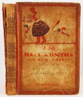 Bánffyhunyadi Hunyadi Erzsébet (szerk.): A jó házi konyha. Így kell főzni. 1200 recept. Budapest, 1924, Singer és Wolfner. Kiadói karton kötésben. Fedőlap elvált, gerinc hiányzik.
