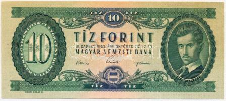 1962. 10Ft papírráncos T:II