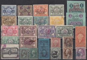 USA 26 db okmánybélyeg stecklapon