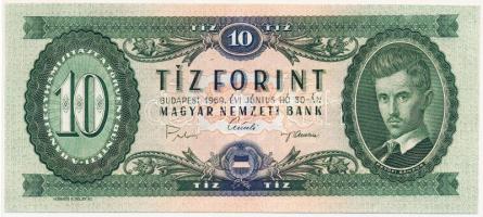 1969. 10Ft papírráncos T:I