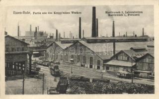 Essen-Ruhr, Krupp&#039;sche Werke / Krupp works (wet damage)